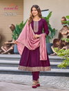 Kasak By Aanchi Vichitra Silk Kurti With Bottom Dupatta Wholesale Online